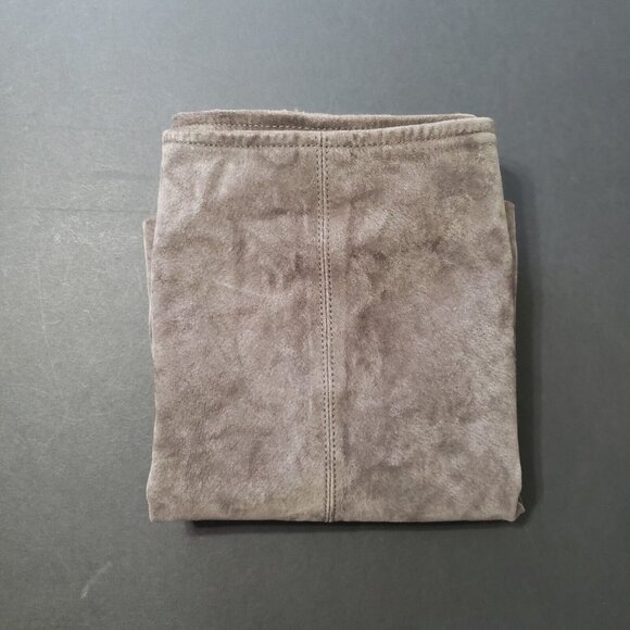 BlankNYC Suede Leather Skirt Women's Size 27 Shadow Grey Side Zip Biker Citycore - Picture 16 of 16